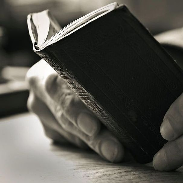 صورة لأمين المكتبة وخبير الكتب النادرة